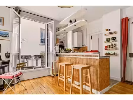 vente appartement 2 pièces 45 m² à paris 17ème (75017)  299 000 €