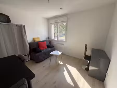 location appartement 1 pièce meublé 15m² pierre benite 69310