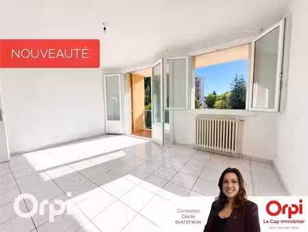 vente appartement 3 pièces 68 m² à montpellier (34000)  139 000 €