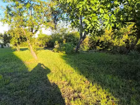 vente terrain 504 m² à gimeux (16130)  23 000 €