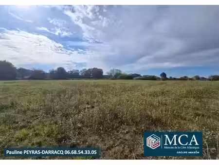 vente terrain 1000 m² à arthez-de-béarn (64370)  34 500 €