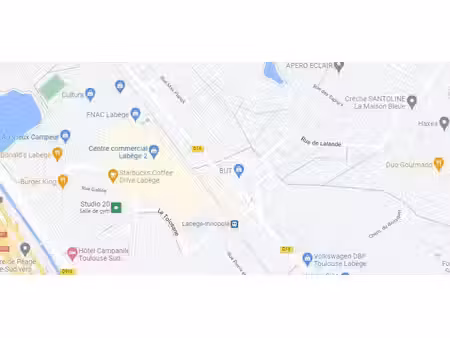 location locaux professionnels 705 m² à labège (31670)  10 575 €