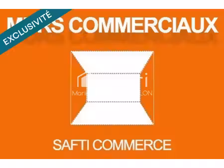 vend murs commerciaux  parfait état  axe passant