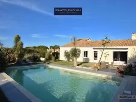 vente maison piscine au fenouiller (85800) : à vendre piscine / 160m² le fenouiller