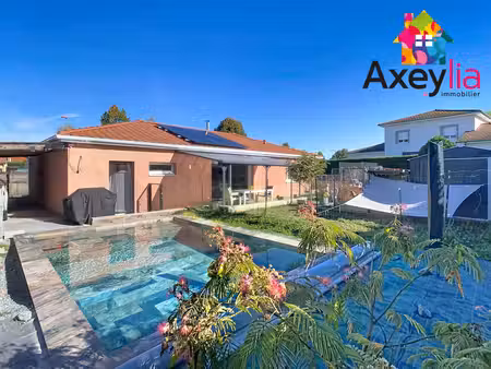 a vendre- pouilly-sous-charlieu- maison de plain-pied de 2024 avec piscine