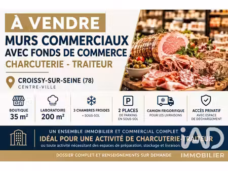 boutique/local commercial à croissy-sur-seine (78290)