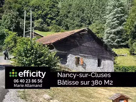 vente maison 2 pièces 56 m² à nancy-sur-cluses (74300)  125 000 €