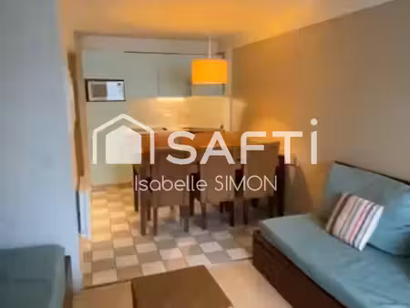 appartement cosy  dans résidence avec piscine