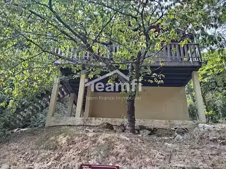 vente chalet 8 pièces 46 m² à vallées-d'antraigues-asperjoc (07530)  130 000 €