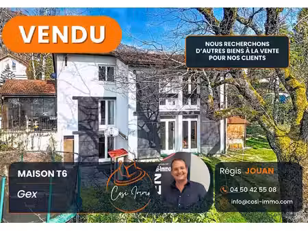 maison gex 6 pièce(s) 162 m2