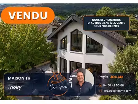 villa thoiry 6 pièce(s) 180 m2