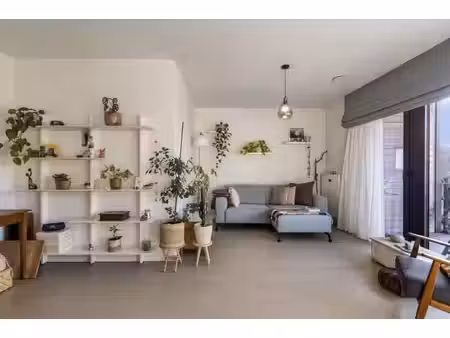 appartement lumineux d'une chambre avec jardin urbain ensole