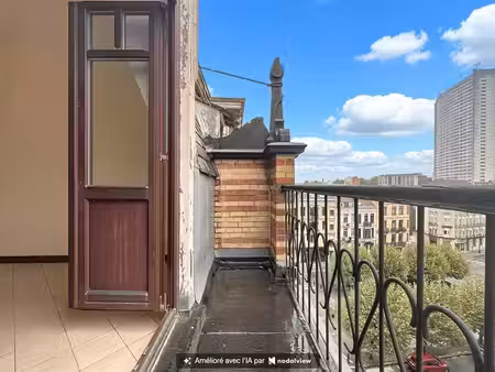 quartier branche de josaphat - bel appartement 2 chambres