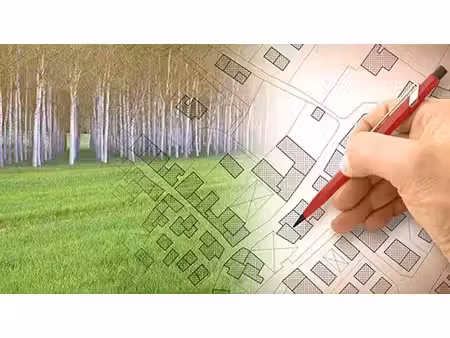 terrain constructible à destination commerciale