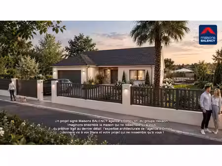 vente maison neuve 6 pièces 100 m² à ballancourt-sur-essonne (91610)  411 000 €