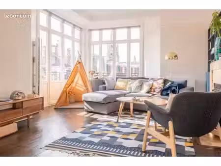 loue t3 meublé 74m2 lille centre