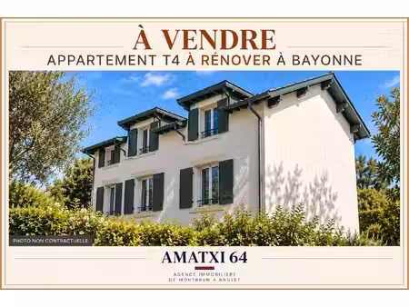 appartement t4 a renover - polo beyris - bayonne