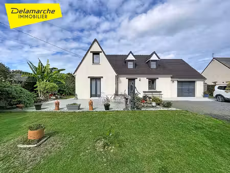 10 min granville (50400) maison 7 pièces 5 chambres sur terrain de 900m² à vendre folligny