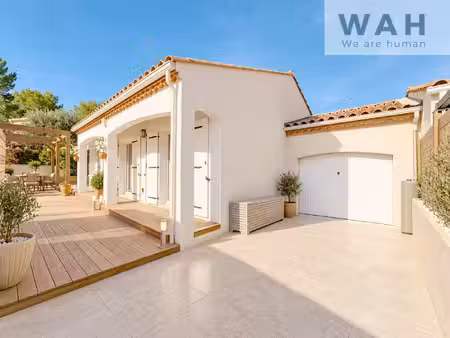 maison plain pied t4 - jardin + garage - jacou