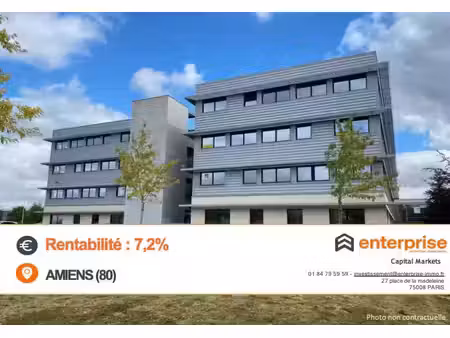 à investir - locataire national ancré à amiens depuis plus de 35 ans