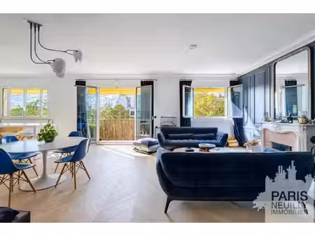 neuilly sur seine- saussaye / bineau: 4/5 pieces + balcon