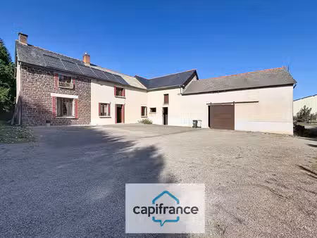 maison à vendre 4 pièces la chapelle du lou du lac (35)