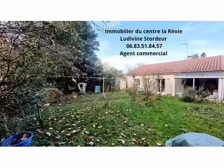 entre monségur et pellegrue - pavillon de 65 m2 avec petit j