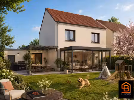 maison 6 pièces neuve – jardin – 5 chambres – louvres