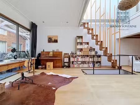 loft triplex d'architecte de 126 m² – montreuil limite vinc