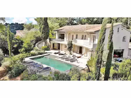 maison contemporaine avec piscine et jardin valbonne (06)