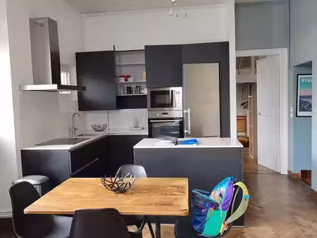 location meublée longue durée grand t2 atypique  44 m2