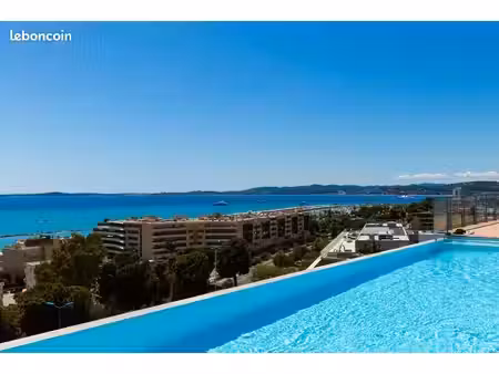 appartement haut de gamme avec vue mer  terrasse  piscine rooftop et parking – saint-laure