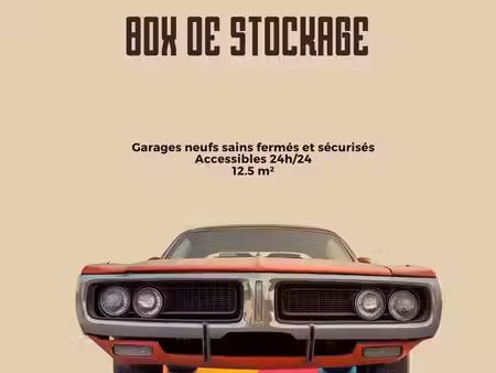 location box garage/stockage