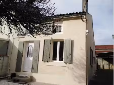 maison t3 à louer - 58 m² - quartier crouin à cognac