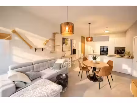 magnifique appartement 1ch avec terrasse au centre de tilff