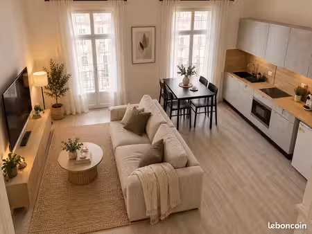 t2 46m2 avec mezzanine - proche gare
