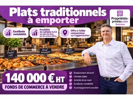 grenoble - restauration rapide  traiteur  vente à emporter  forte notoriété
