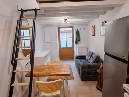 studio rdc avec chambre mezzanine