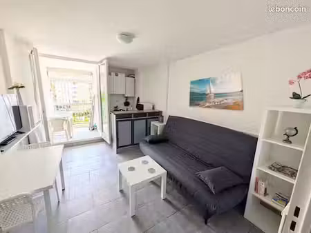 charmant studio entièrement rénové avec balcon