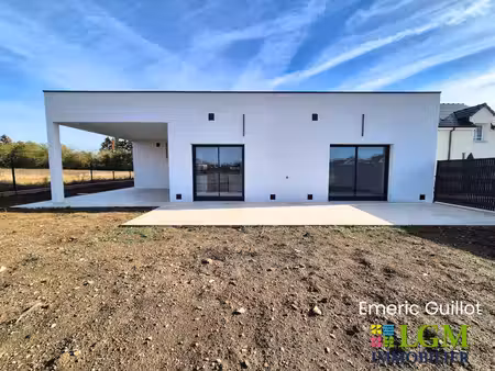 à vendre - maison neuve de plain-pied - 114 m² - 3 chambres - garage - grand séjour - mer 