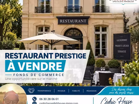 à vendre – restaurant de charme au cœur du vignoble nantais !!