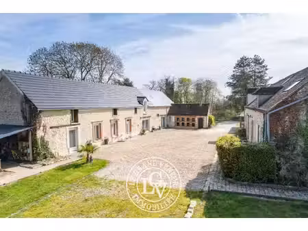 20 mn de larchant - propriété comprenant deux longères rénovées - 8 chambres- 7 325 m² de 