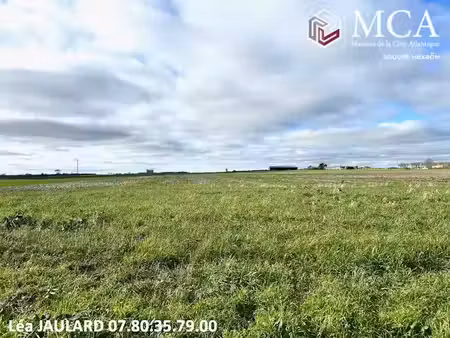 vente terrain 272 m² à angliers (17540)  70 900 €