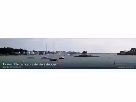 vente terrain à batir 430 m² à etel (56410)  250 000 €