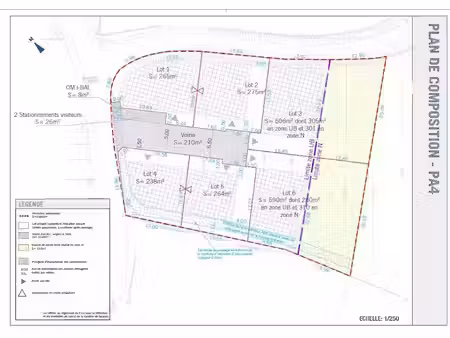 vente terrain à batir 590 m² à pizay (01120)  127 000 €