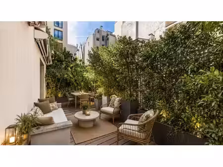 ternes-maillot paris 17ème - appartement 3 pièces 68 m² avec 20 m² de terrasse