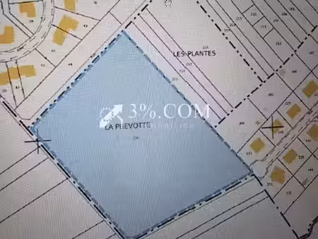 vente terrain 16240 m² à damelevières (54360)  341 800 €