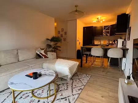 appartement meublé 3 pièces de 55m2 situé à la rivière-saint-sauveur