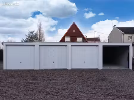 garage / grand box fermé neuf 16m2 - à louer à saint-just-en-chaussée