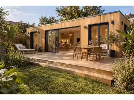 chalet 4 personnes - 40m2 avec terrasse et jardinet